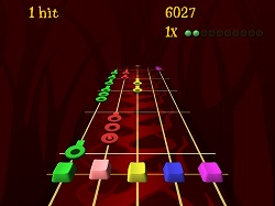 画像ギャラリー No.009のサムネイル画像 / インディーズゲームの小部屋:Room#56「Frets on Fire」