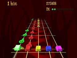 画像ギャラリー No.011のサムネイル画像 / インディーズゲームの小部屋:Room#56「Frets on Fire」