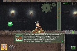 画像ギャラリー No.004のサムネイル画像 / インディーズゲームの小部屋:Room#108「Hans Hans the Biking Viking: Leaving Loki's Lockup」