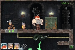 画像ギャラリー No.014のサムネイル画像 / インディーズゲームの小部屋:Room#108「Hans Hans the Biking Viking: Leaving Loki's Lockup」