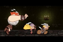 画像ギャラリー No.016のサムネイル画像 / インディーズゲームの小部屋:Room#108「Hans Hans the Biking Viking: Leaving Loki's Lockup」