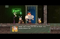 画像ギャラリー No.019のサムネイル画像 / インディーズゲームの小部屋:Room#108「Hans Hans the Biking Viking: Leaving Loki's Lockup」