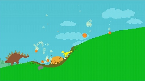 画像ギャラリー No.003のサムネイル画像 / インディーズゲームの小部屋:Room#179「Dino Run SE」