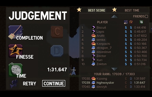 画像ギャラリー No.005のサムネイル画像 / インディーズゲームの小部屋:Room#216「Dustforce」