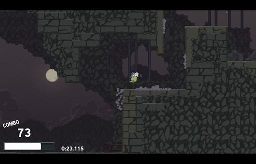 画像ギャラリー No.010のサムネイル画像 / インディーズゲームの小部屋:Room#216「Dustforce」