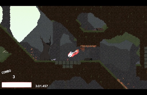 画像ギャラリー No.011のサムネイル画像 / インディーズゲームの小部屋:Room#216「Dustforce」