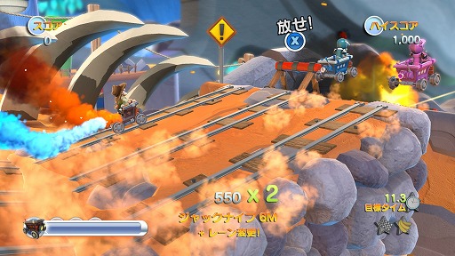 画像ギャラリー No.001のサムネイル画像 / インディーズゲームの小部屋:Room#286「Joe Danger 2: The Movie」