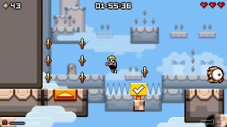 画像ギャラリー No.007のサムネイル画像 / インディーズゲームの小部屋:Room#308「Mutant Mudds Deluxe」