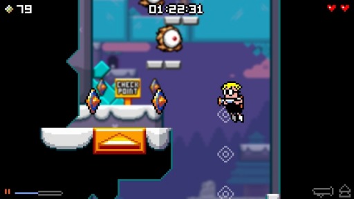 画像ギャラリー No.009のサムネイル画像 / インディーズゲームの小部屋:Room#308「Mutant Mudds Deluxe」