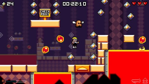 画像ギャラリー No.010のサムネイル画像 / インディーズゲームの小部屋:Room#308「Mutant Mudds Deluxe」