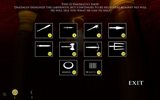 画像ギャラリー No.006のサムネイル画像 / インディーズゲームの小部屋:Room#329「Depths of Fear :: Knossos」