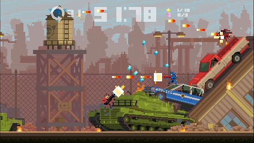 画像ギャラリー No.006のサムネイル画像 / インディーズゲームの小部屋:Room#348「Super Time Force Ultra」