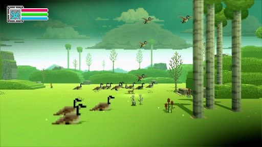 画像ギャラリー No.003のサムネイル画像 / インディーズゲームの小部屋:Room#371「The Deer God」