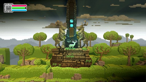 画像ギャラリー No.010のサムネイル画像 / インディーズゲームの小部屋:Room#371「The Deer God」