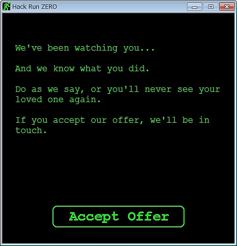 画像ギャラリー No.002のサムネイル画像 / インディーズゲームの小部屋:Room#389「Hack Run ZERO」