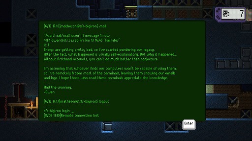 画像ギャラリー No.005のサムネイル画像 / インディーズゲームの小部屋:Room#409「Full Bore」