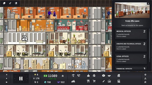 画像ギャラリー No.004のサムネイル画像 / インディーズゲームの小部屋:Room#447「Project Highrise」