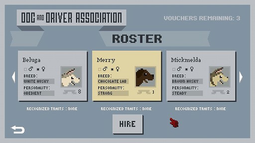 画像ギャラリー No.002のサムネイル画像 / インディーズゲームの小部屋:Room#458「Dog Sled Saga」