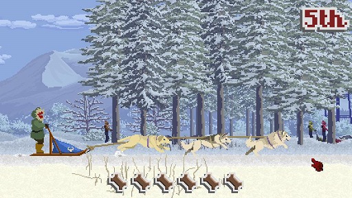 画像ギャラリー No.005のサムネイル画像 / インディーズゲームの小部屋:Room#458「Dog Sled Saga」