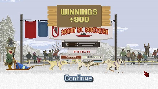 画像ギャラリー No.012のサムネイル画像 / インディーズゲームの小部屋:Room#458「Dog Sled Saga」