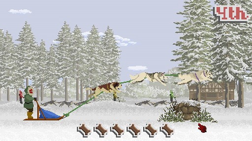 画像ギャラリー No.013のサムネイル画像 / インディーズゲームの小部屋:Room#458「Dog Sled Saga」