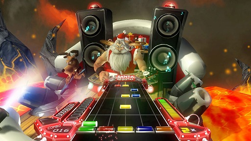 画像ギャラリー No.002のサムネイル画像 / インディーズゲームの小部屋:Room#460「Santa Rockstar」