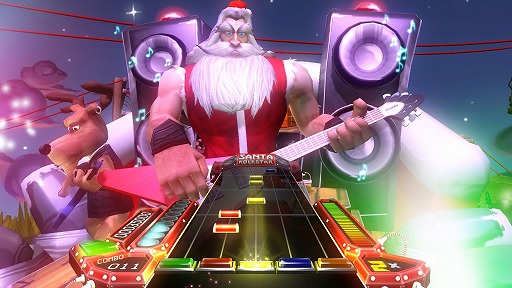 画像ギャラリー No.005のサムネイル画像 / インディーズゲームの小部屋:Room#460「Santa Rockstar」