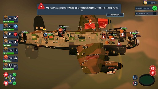 画像ギャラリー No.007のサムネイル画像 / インディーズゲームの小部屋:Room#504「Bomber Crew」