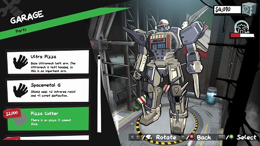 画像ギャラリー No.002のサムネイル画像 / インディーズゲームの小部屋:Room#529「Pizza Titan Ultra」