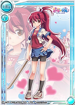 画像ギャラリー No.002のサムネイル画像 / 「桃色大戦ぱいろん」,「ぎゃる☆がん」とコラボ。ヒロイン4人がカードで登場