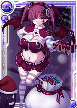 画像ギャラリー No.001のサムネイル画像 / 「桃色大戦ぱいろん」に“アキュラ”と“エルミア”のクリスマス限定カードが登場