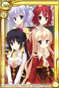 画像ギャラリー No.005のサムネイル画像 / 「桃色大戦ぱいろん」ADVゲーム「天色*アイルノーツ」とのコラボカードを実装