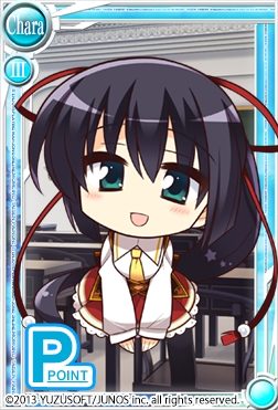 画像ギャラリー No.007のサムネイル画像 / 「桃色大戦ぱいろん」ADVゲーム「天色*アイルノーツ」とのコラボカードを実装