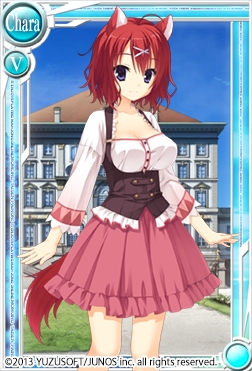 画像ギャラリー No.012のサムネイル画像 / 「桃色大戦ぱいろん」ADVゲーム「天色*アイルノーツ」とのコラボカードを実装