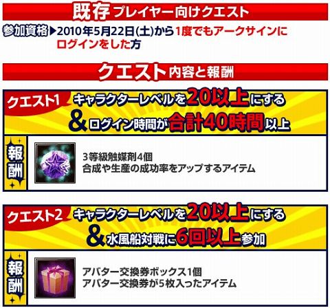 画像ギャラリー No.002のサムネイル画像 / そうだ,「アークサイン」やろう。注目クエストが盛りだくさん