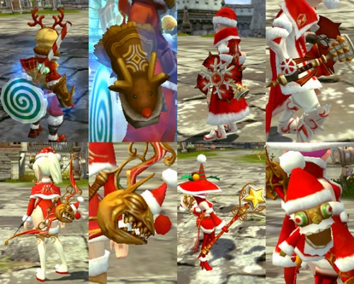 画像ギャラリー No.010のサムネイル画像 / 「ドラゴンネスト」イベント期間中,サンタダック&ルドルフダック出現