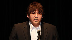 画像ギャラリー No.014のサムネイル画像 / 絶対的神アイドル“ハロリ”の声優役をかけて,嗣永桃子さんが道重さゆみさんに下克上宣言。「ドラゴンネスト」記者発表会