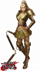 画像集#001のサムネイル/「三国志豪傑伝」,クライアント先行ダウンロードを11月28日に開始&3人の女性キャラクターが公開