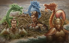 画像集#002のサムネイル/「三国志豪傑伝」,本日正式サービス開始。各種キャンペーンや,一気にレベルが21になるアイテムの配布も