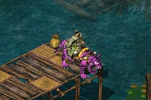 画像ギャラリー No.002のサムネイル画像 / 「三国志豪傑伝」,「雪豹」「犀」の性能を強化。釣り場には桜色の虎が出現