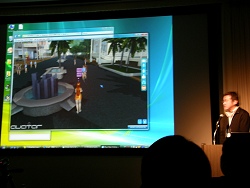 画像ギャラリー No.002のサムネイル画像 / CryENGINE 2採用のバーチャルワールド「Blue Mars」,Shade発表会で美麗グラフィックスを披露