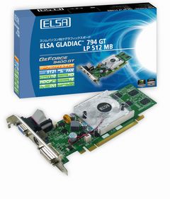 #002Υͥ/ELSAGeForce 9400 GTLow Profileɤȯ