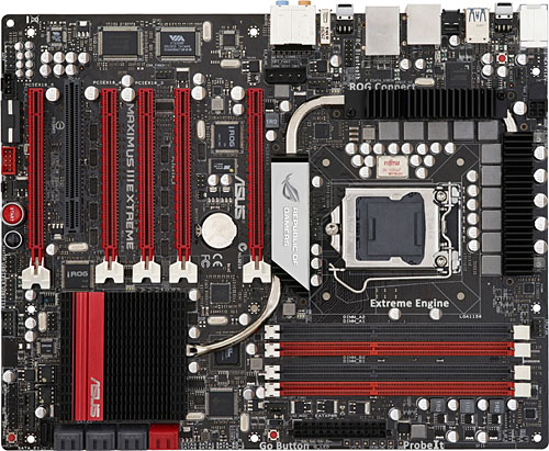 画像ギャラリー No.001のサムネイル画像 / ASUS,ゲーマー&OCer向けのP55マザー「Maximus III Extreme」