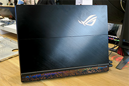 画像集#013のサムネイル/ASUS，RTX 20シリーズ搭載で厚さ16.15mmのゲーマー向けノートPC「ROG Zephyrus S GX531」を国内発売