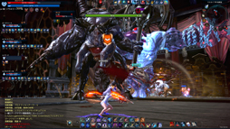 画像集#013のサムネイル/強敵との死闘が待ち受ける「TERA」の最新アップデート「超越 Phase2.0+3.0」を先行体験。ギルドハウス「天空の城」ではオシャレ装備を試着し放題だ