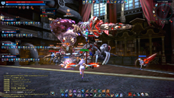 画像集#015のサムネイル/強敵との死闘が待ち受ける「TERA」の最新アップデート「超越 Phase2.0+3.0」を先行体験。ギルドハウス「天空の城」ではオシャレ装備を試着し放題だ