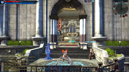 画像集#039のサムネイル/強敵との死闘が待ち受ける「TERA」の最新アップデート「超越 Phase2.0+3.0」を先行体験。ギルドハウス「天空の城」ではオシャレ装備を試着し放題だ