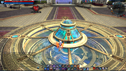 画像集#042のサムネイル/強敵との死闘が待ち受ける「TERA」の最新アップデート「超越 Phase2.0+3.0」を先行体験。ギルドハウス「天空の城」ではオシャレ装備を試着し放題だ