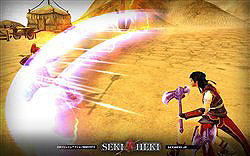 画像集#006のサムネイル/GMブログの質問にトラックバックで回答するとCBT参加権が当たる! アクションMMORPG「SEKIHEKI」でティザーサイトオープン&キャンペーン開催