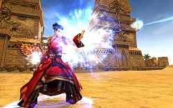 画像集#006のサムネイル/新武器に「槍」「扇」が登場。「SEKIHEKI」オープンβテストで実装される内容の第1弾情報を公開